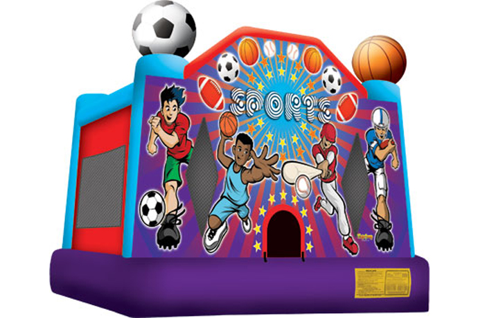 Deluxe Sport Arena Bounce House
